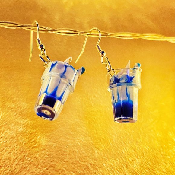 Homemade Milkshake Earrings - Picture 1 of 1
